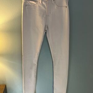 ADRIANO GOLDSCHMIED LIGHT PINK HIGH RISE ANKLE SKINNY JEANS SZ 24R